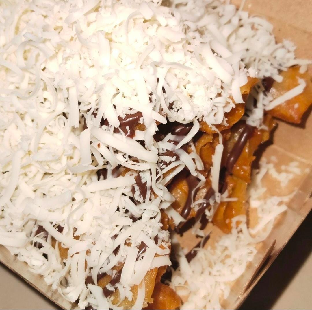 Pisang Roll Coklat Keju